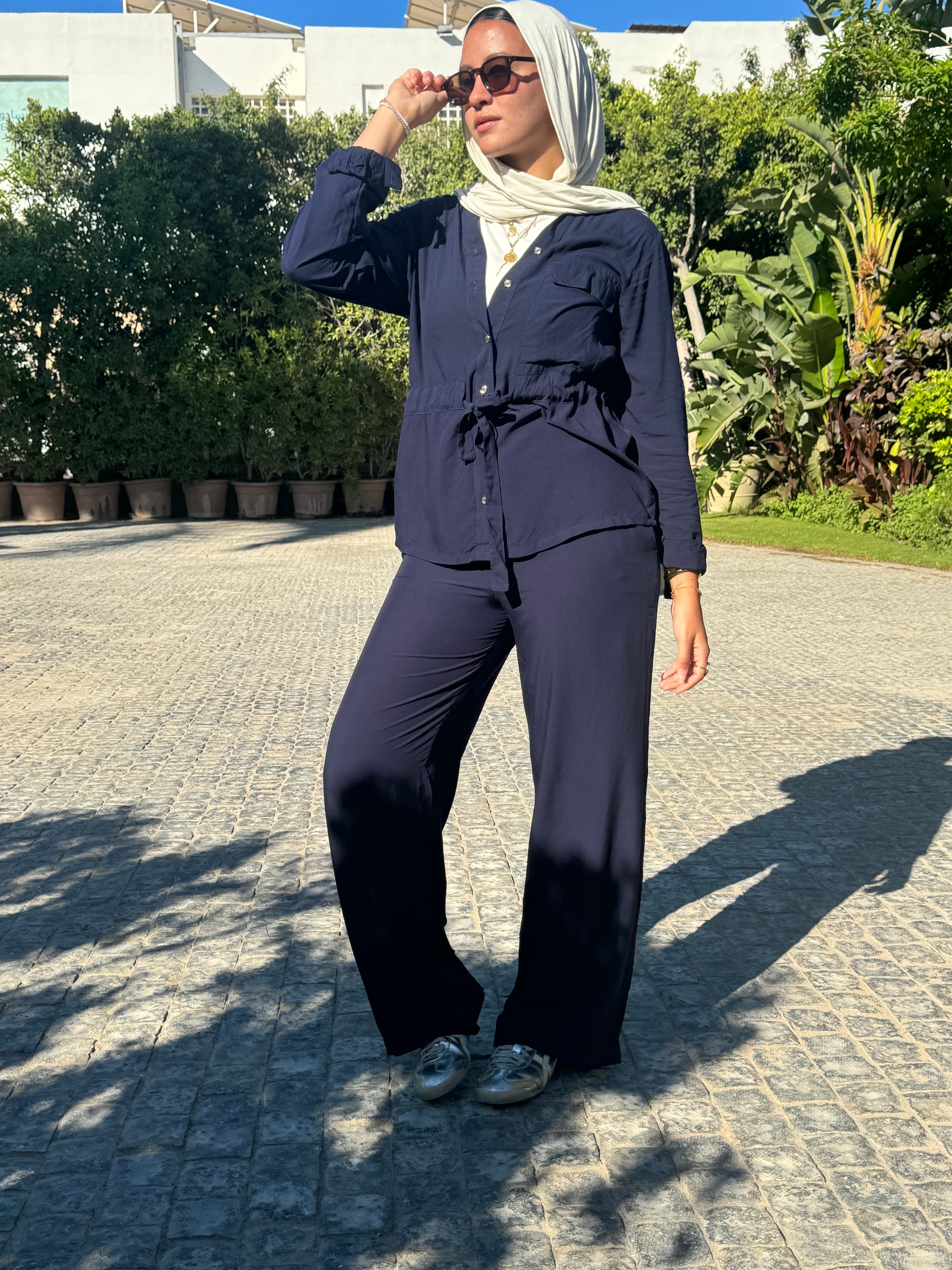 Drawstring Set- Navy – NF The Label
