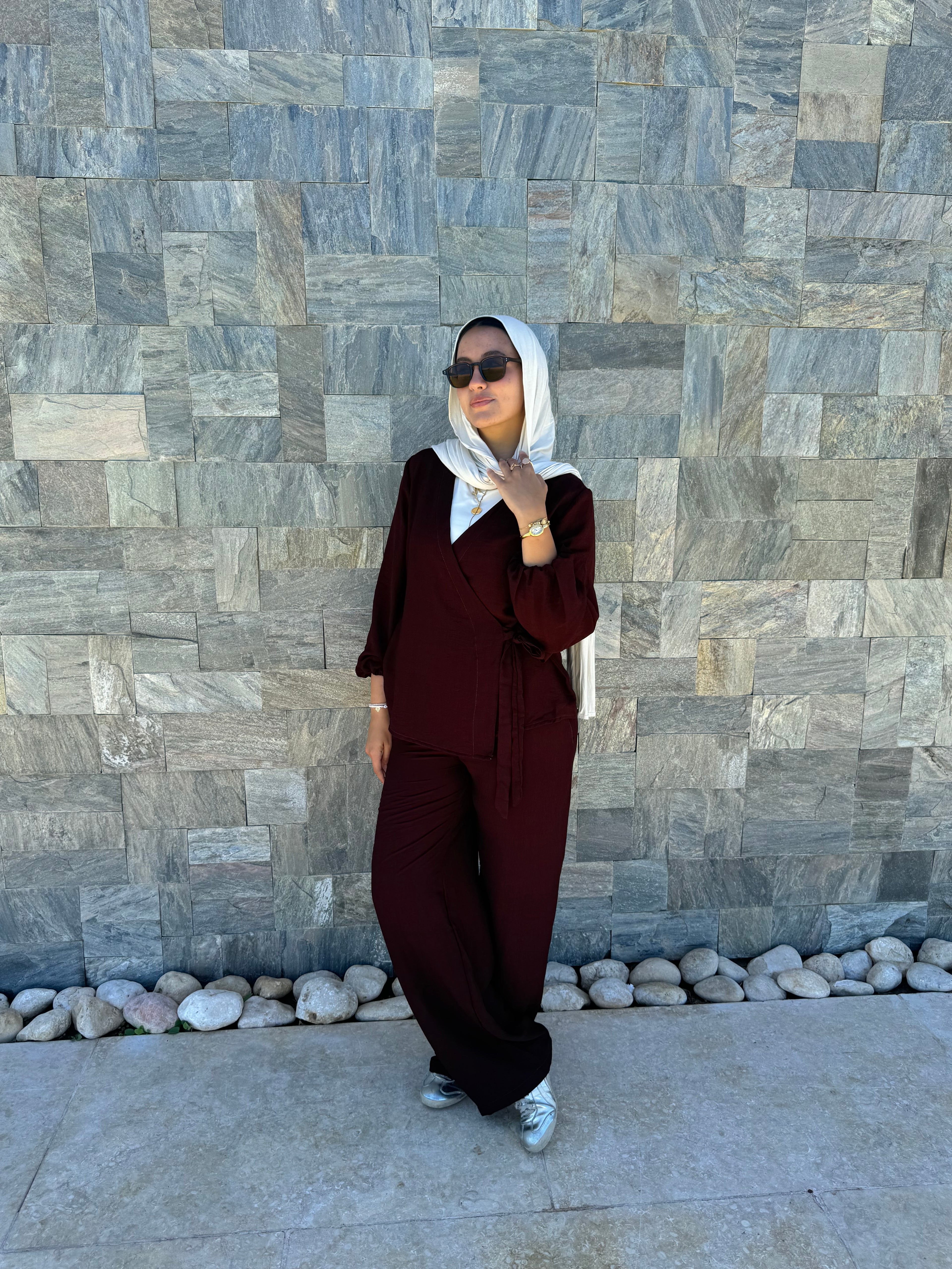 Side Wrap Set – Brown