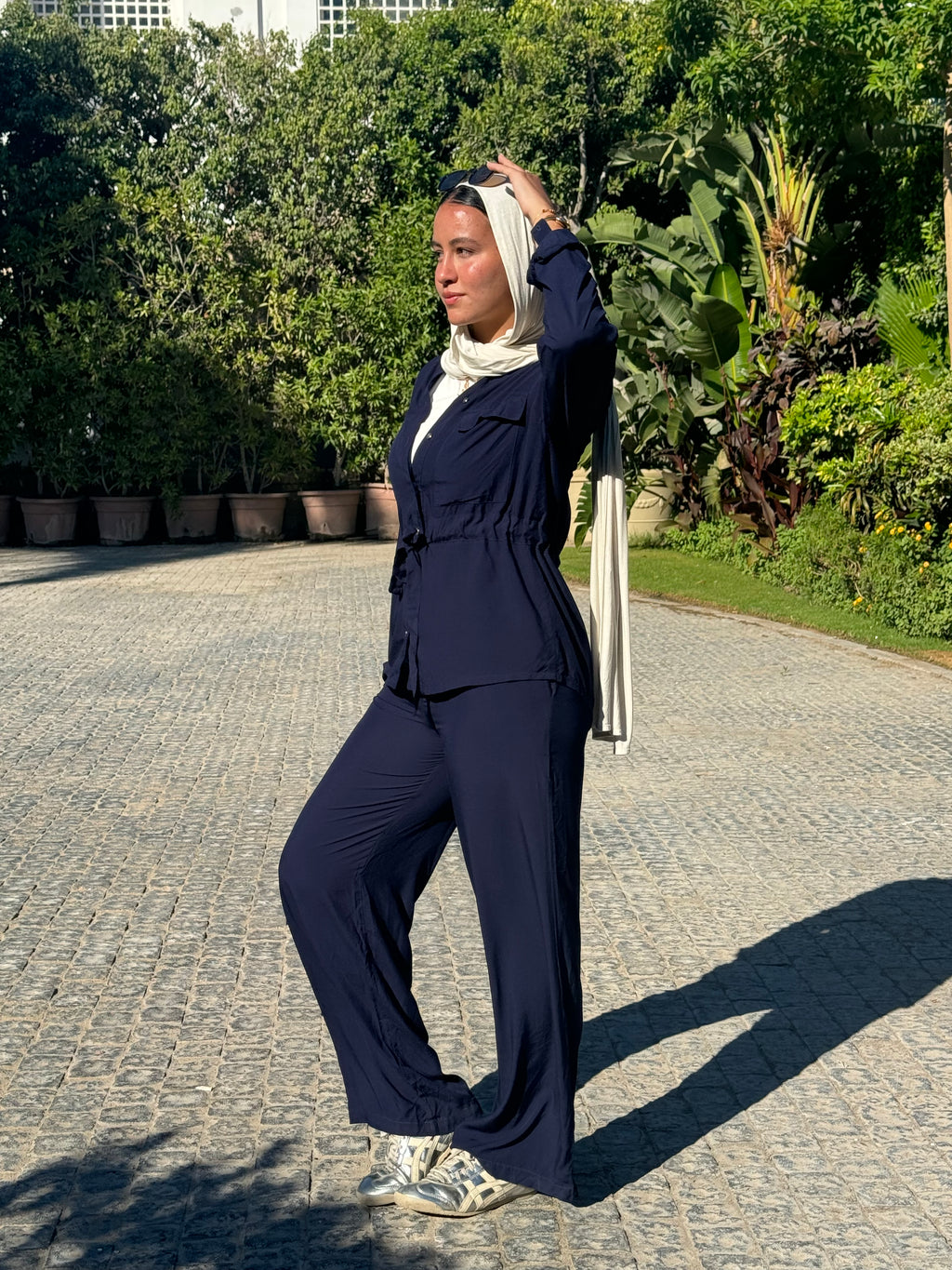 Drawstring Set- Navy
