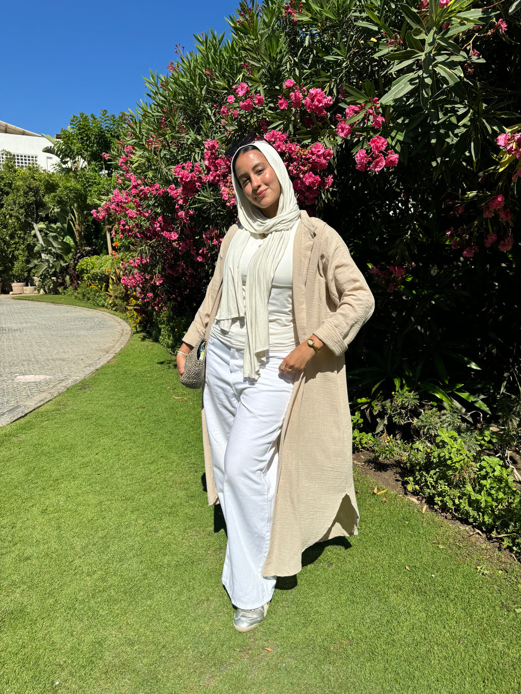 Cardigan/Dress- Beige