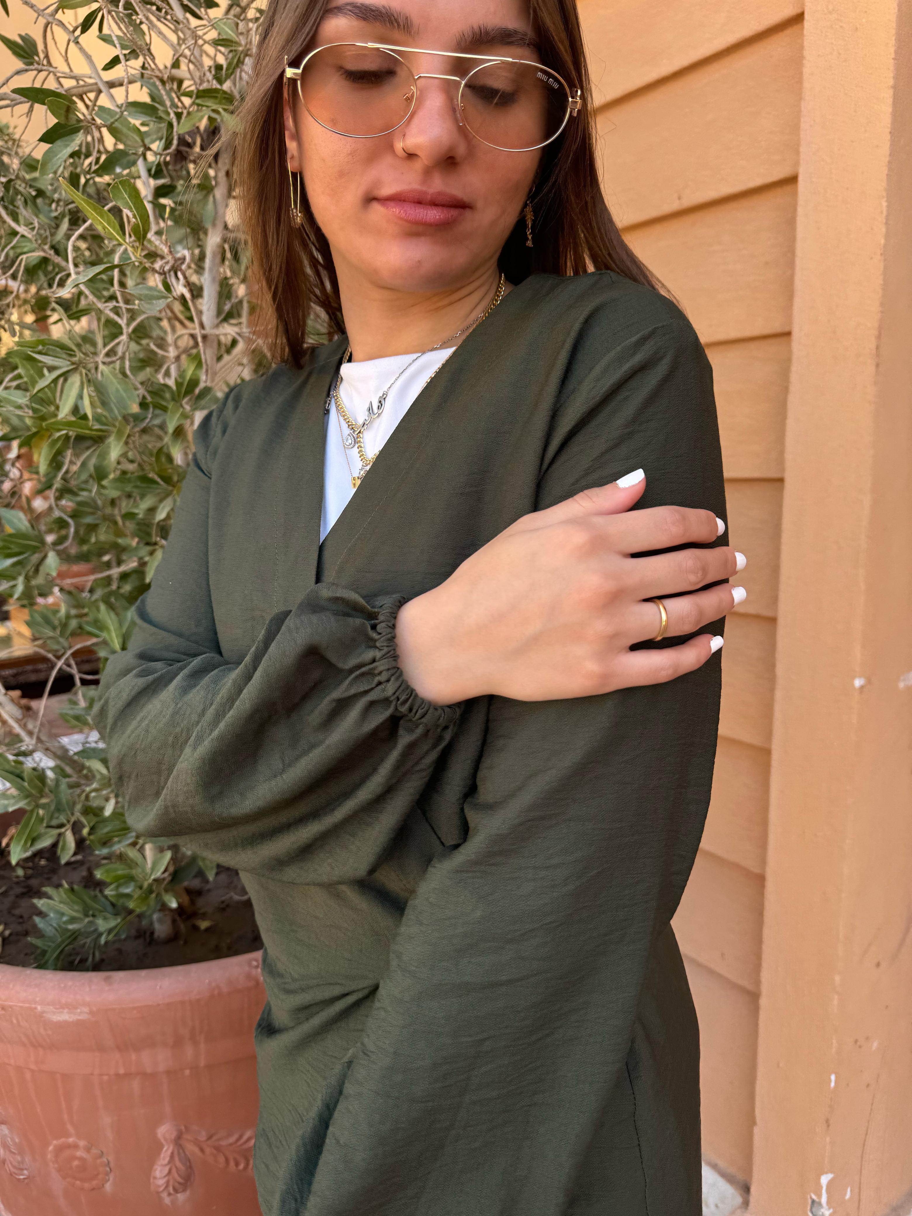 Side Wrap Set – Olive